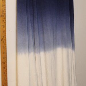 Navy to White Ombre Maxi Skirt Torrid 2 with tags